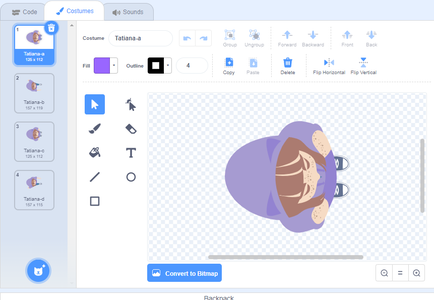 Put the Costumes in the Right Order