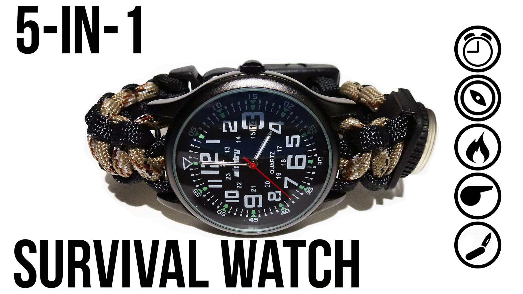 Solar survival discount watch
