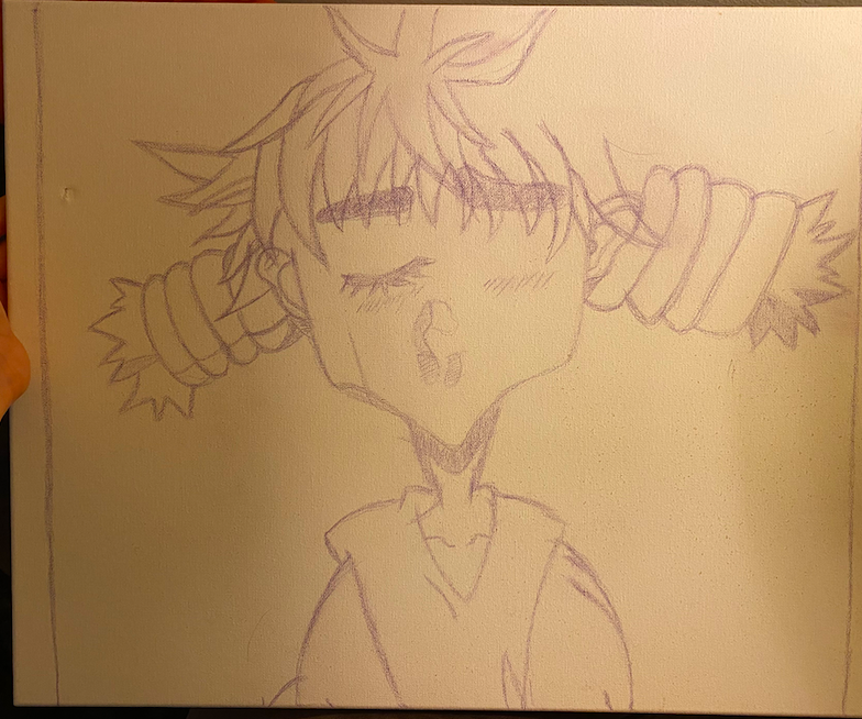 Recreating an Anime Still Onto a Canvas...