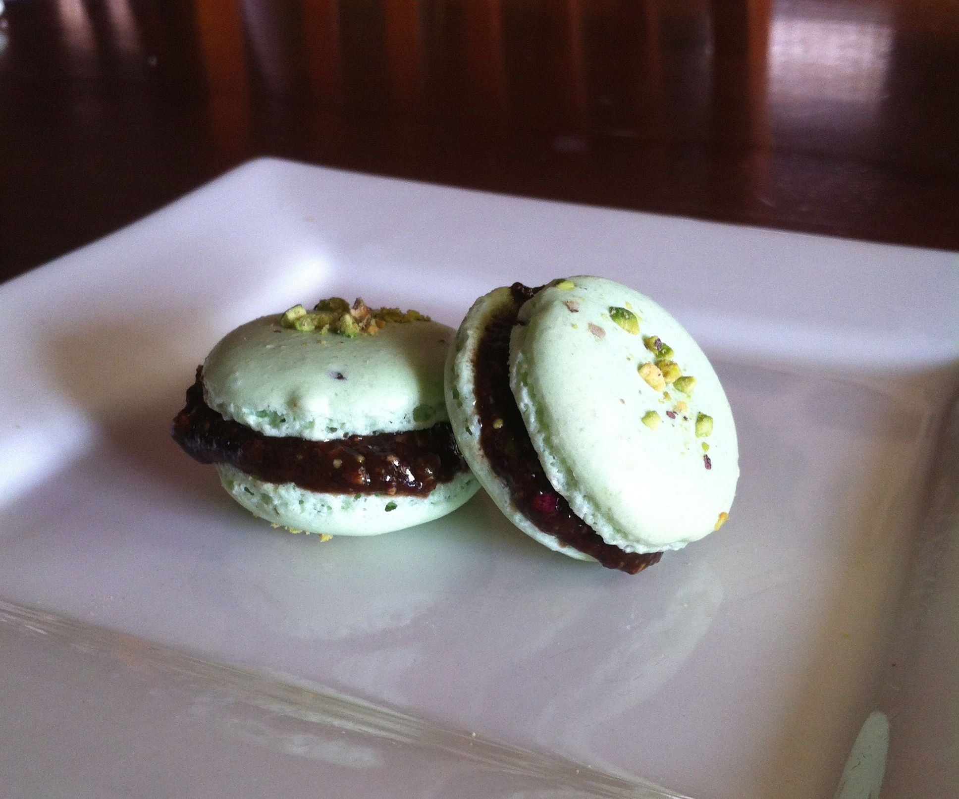 Easiest Pistachio Macarons!