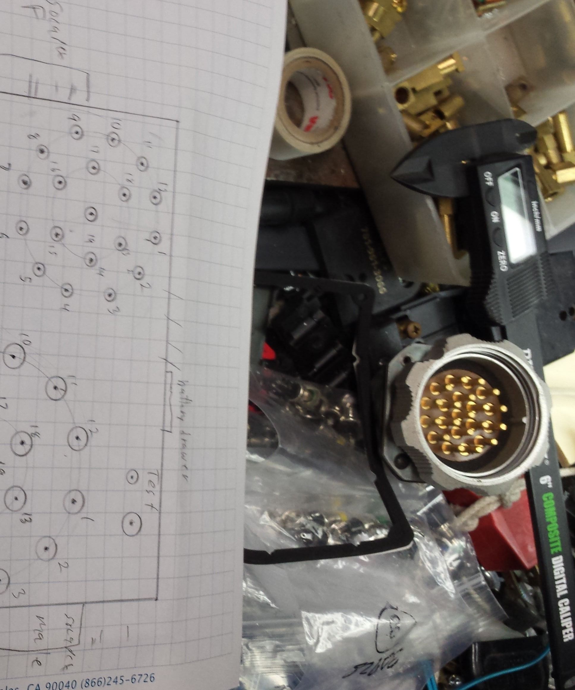 Socapex Style Multicable Tester