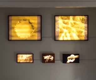 Scale/Scape: Halftone Light Panel Series