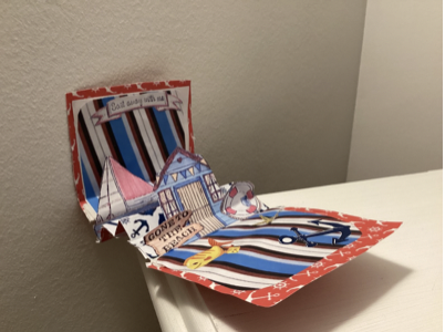SailBoat Pop Up Card