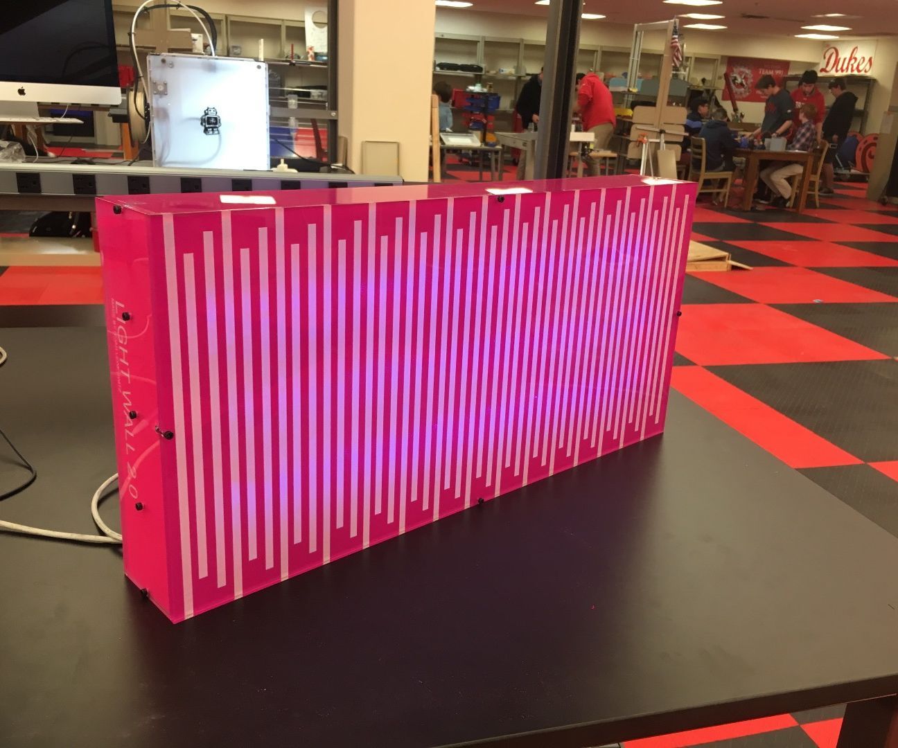 LED Sound Reactive Light Box