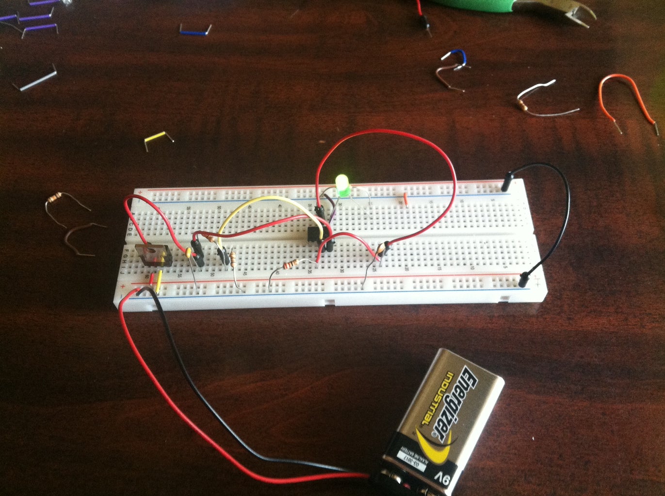 Infrared Transmitter and Receiver 6 Steps Circuit Diagram