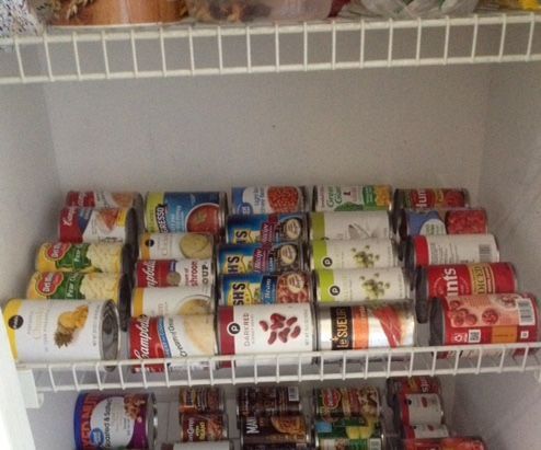 Super Easy Canned Food Organizer