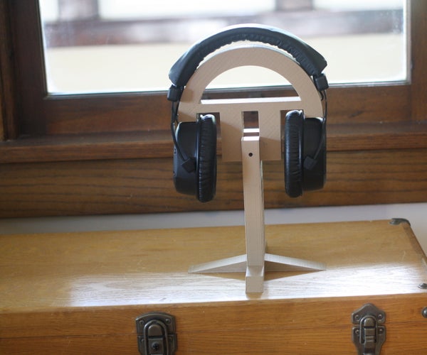 3D Printing a Headphone Stand