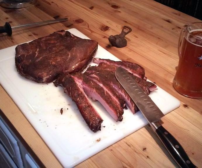 Brined Pork Ribs (or Who Ate All the Ribs!?)