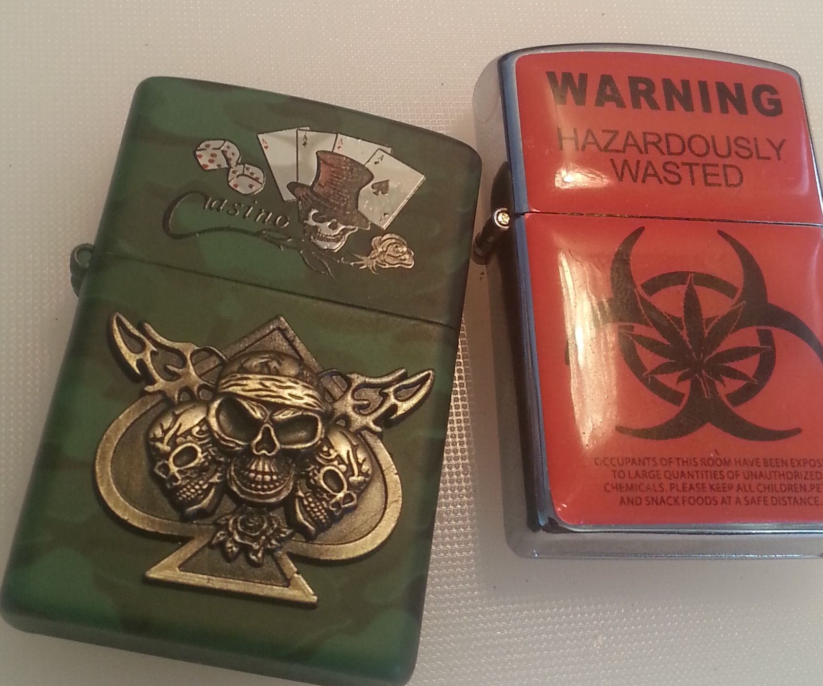 Easy Zippo Trick Steal Flame and Return