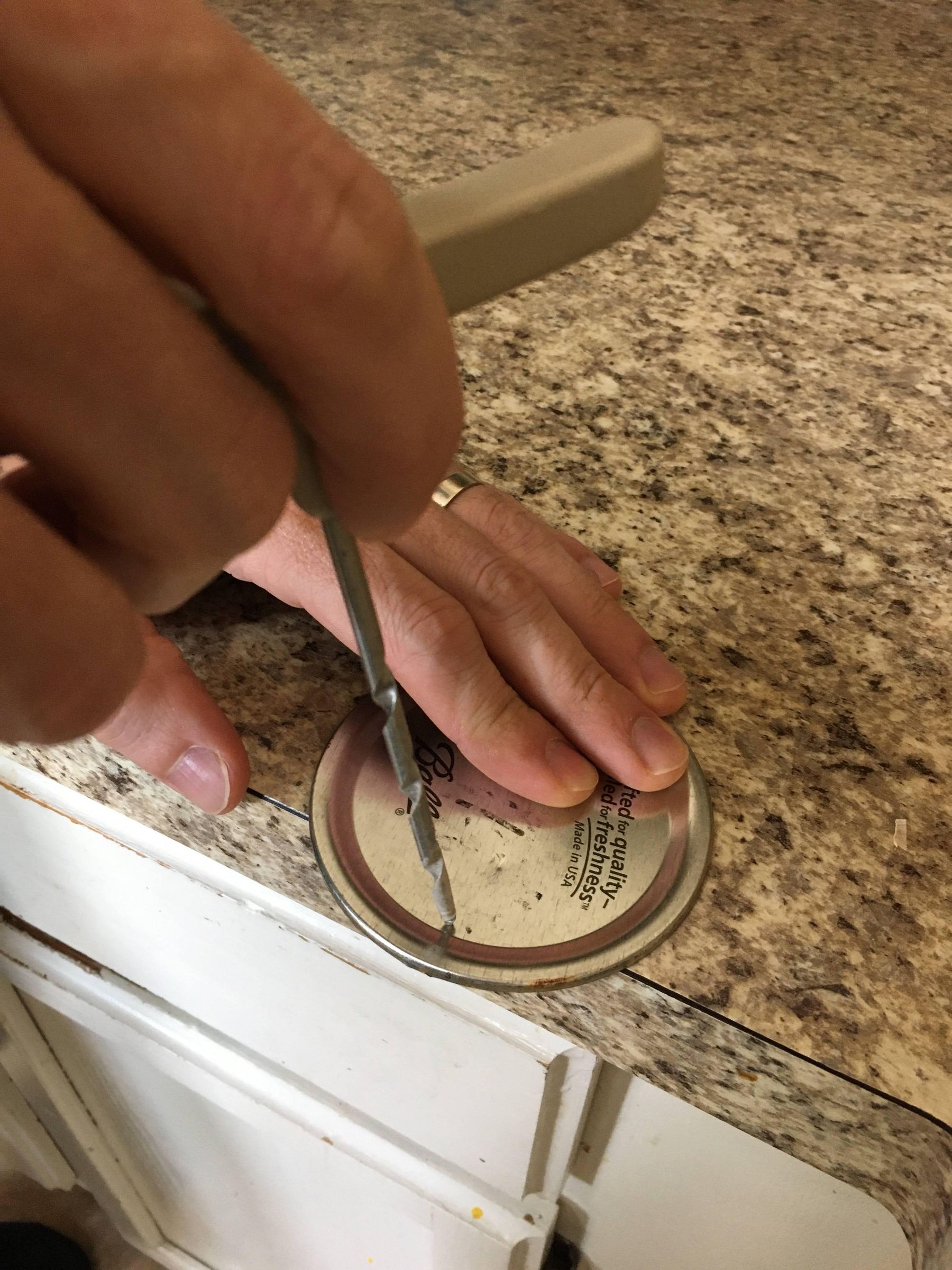 Declutter Your Kitchen and Countertops (attach Mason Jars