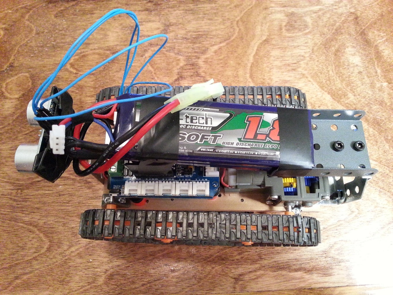 Tracked Arduino Robot : 21 Steps (with Pictures) - Instructables