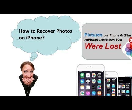 How to Recover Deleted Photos From IPhone