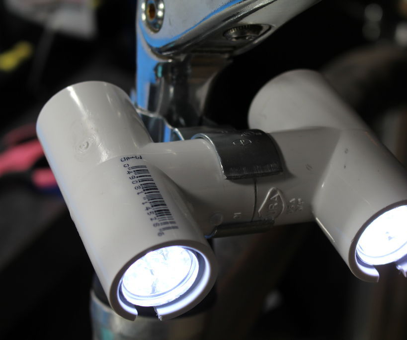 Una Lámpara Para Bici Por $5