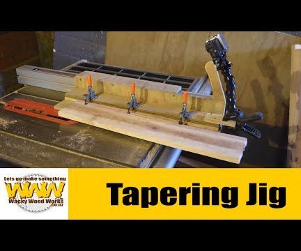 Tapering or Jointer Jig