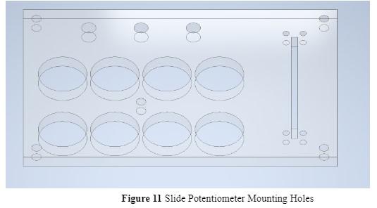 Drilling Slide Potentiometer Mounting Screws