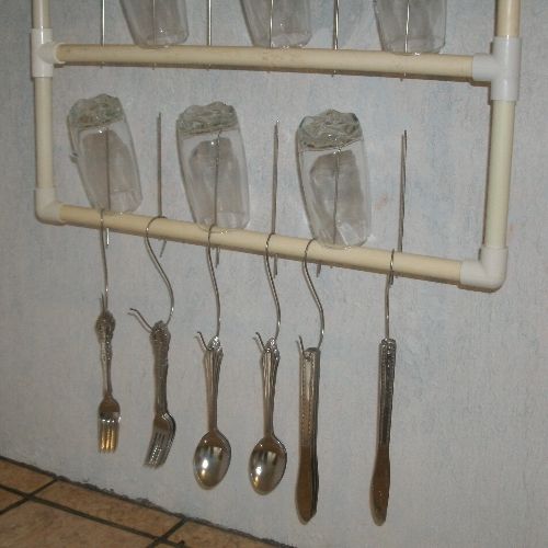Drying Rack for Glasses and Silverware