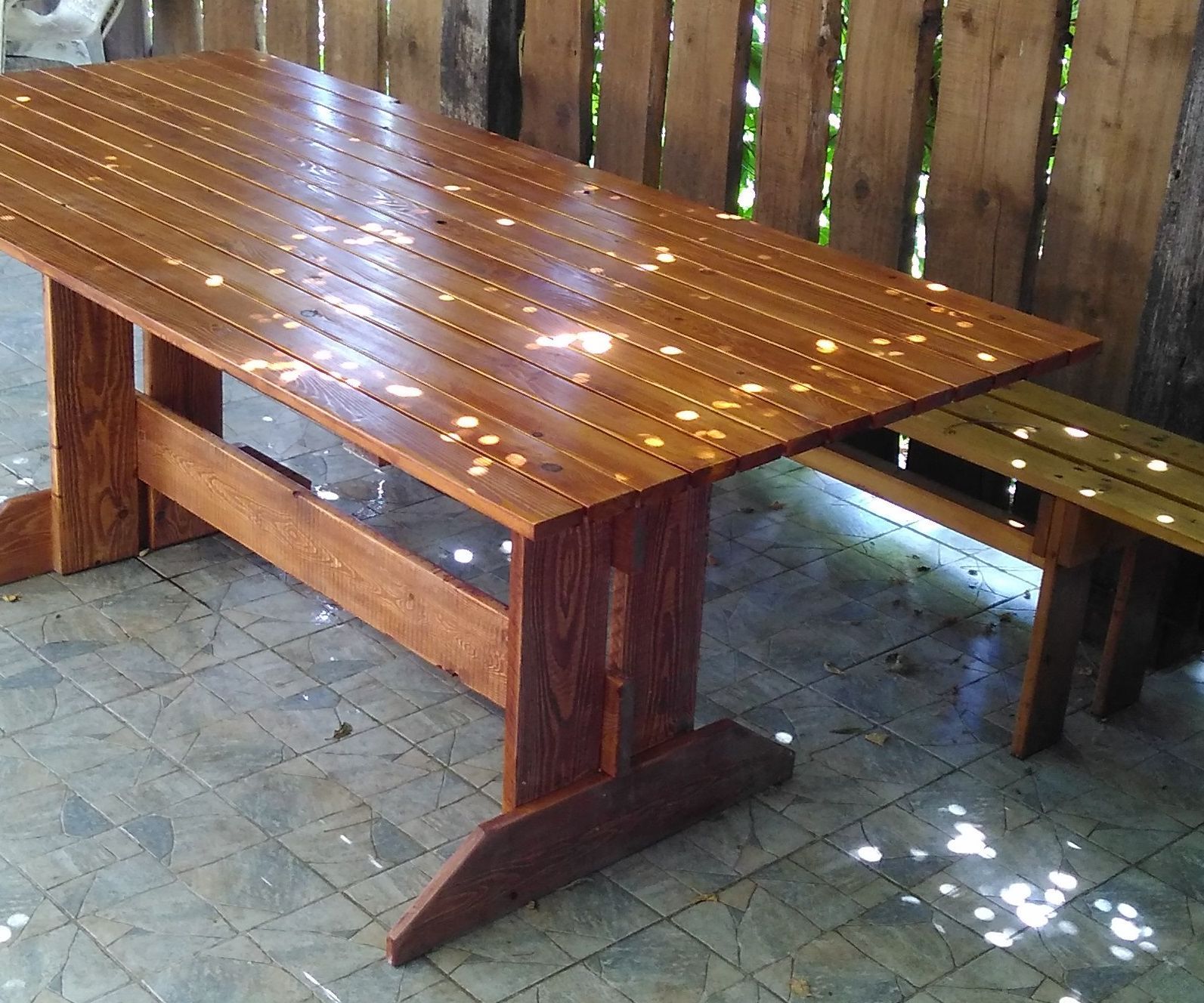 Nagy Kerti Asztal / Large Picknick Table