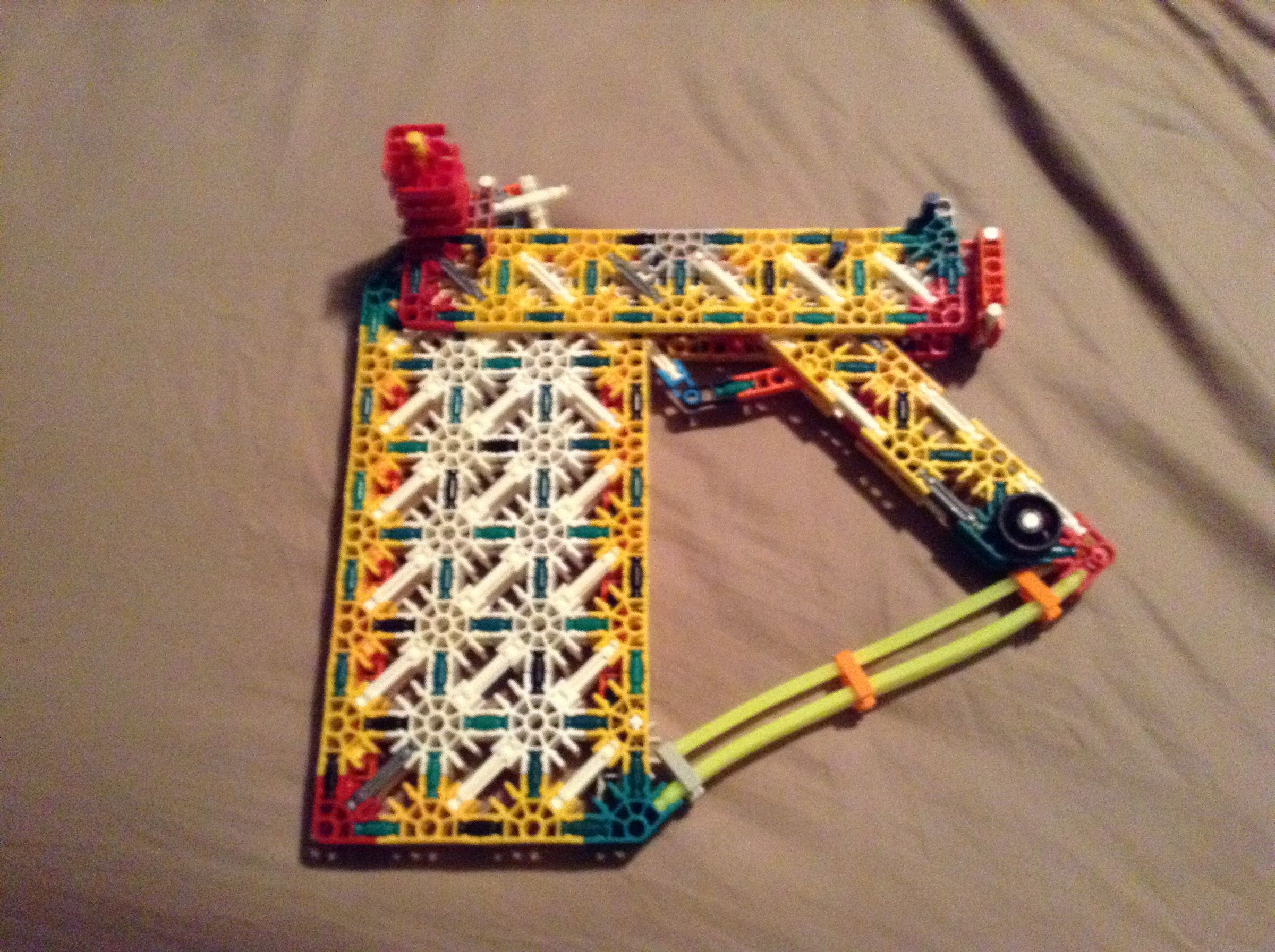 The Radioactive a (Scary Huge) Knex War Pistol