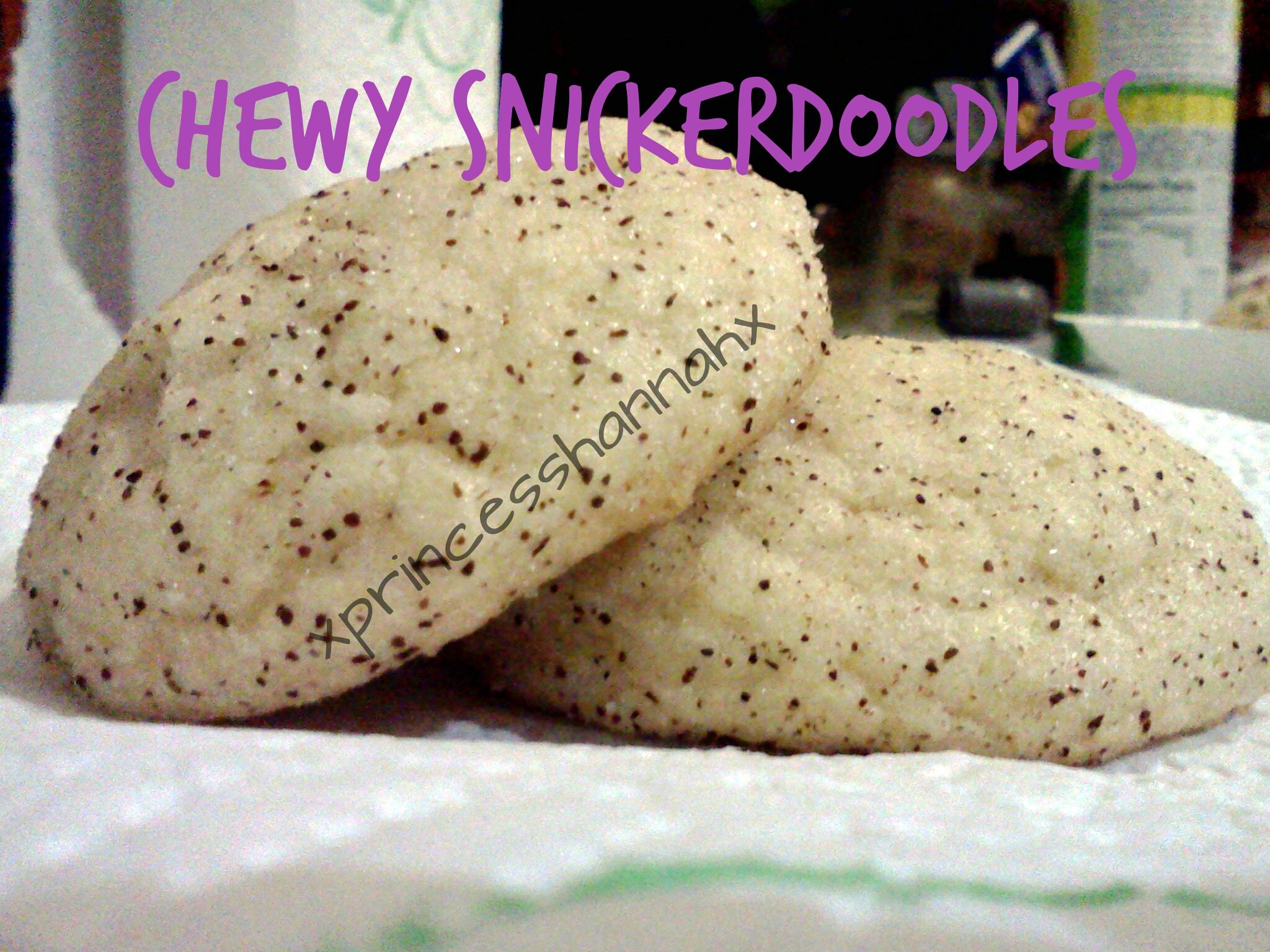 Chewy Snickerdoodles