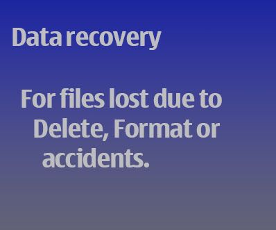 Data Recovery for SD, USB and Hard Drive