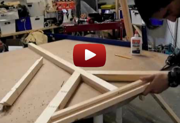 DIY FRESNEL LENS STAND HOW TO MAKE YOUR OWN STAND