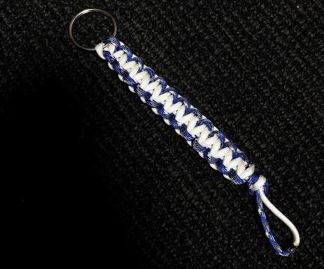 Paracord Cobra Key Chain