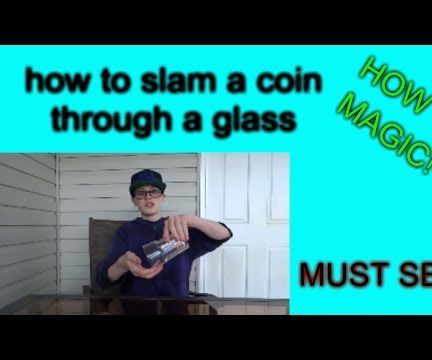 How to Do Awesome Magic Trick With a Coin and a Cup!!!!!!