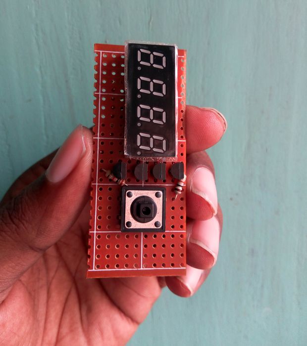 Making Seven Segment Display Board