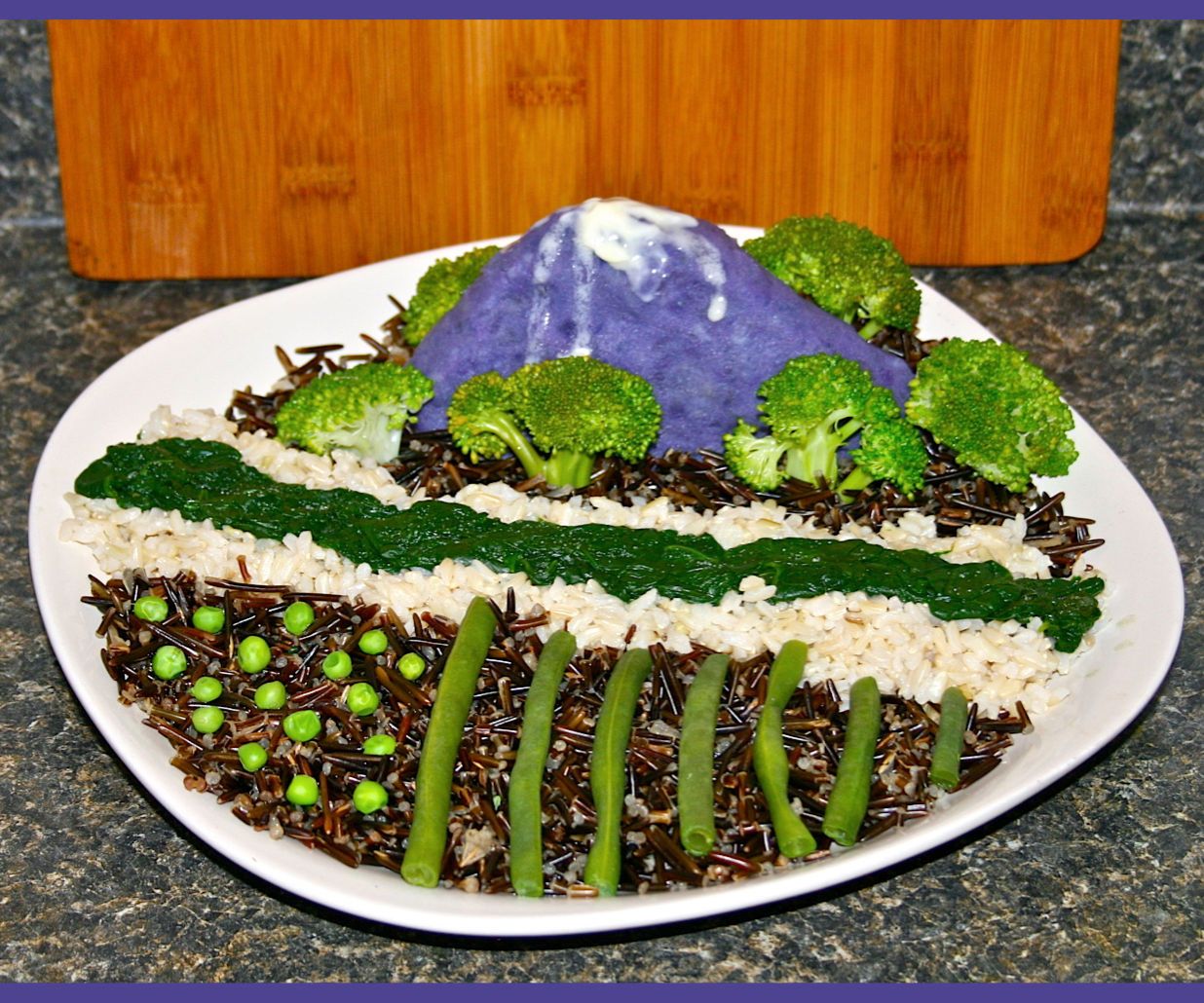 Vegan Landscape Meal