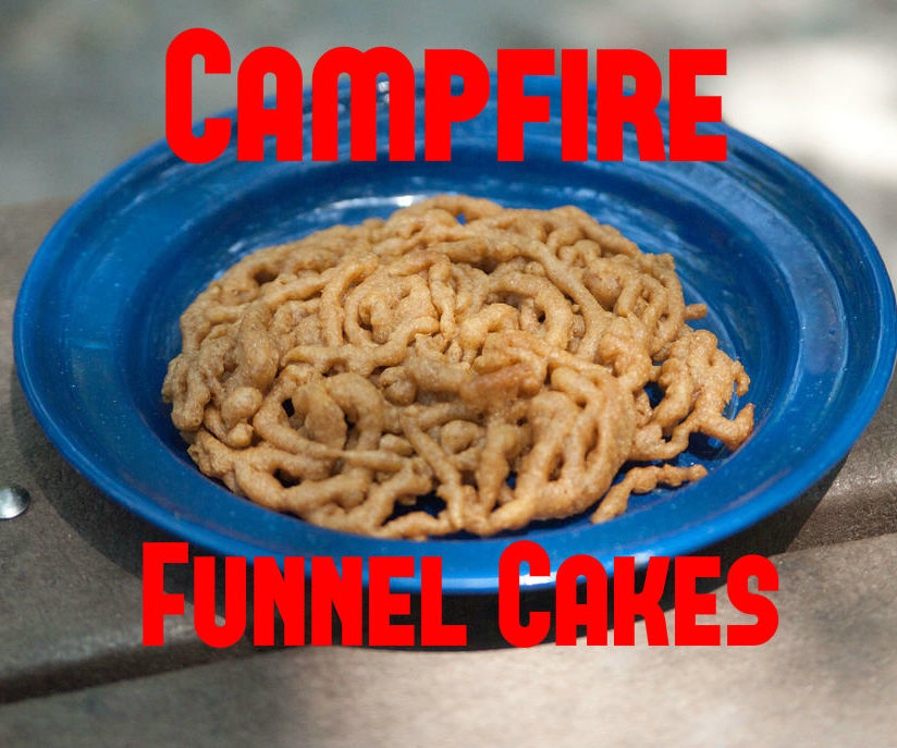 Campfire Funnel Cakes