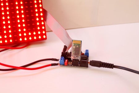 Power Up the Scoreboard Display and Scoreduino-DMD Using 5V-6A Power Adapter