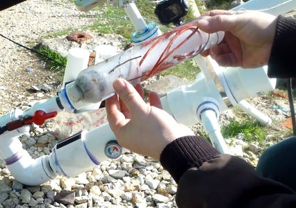 PVC Bait Launcher and 1st Test Launch