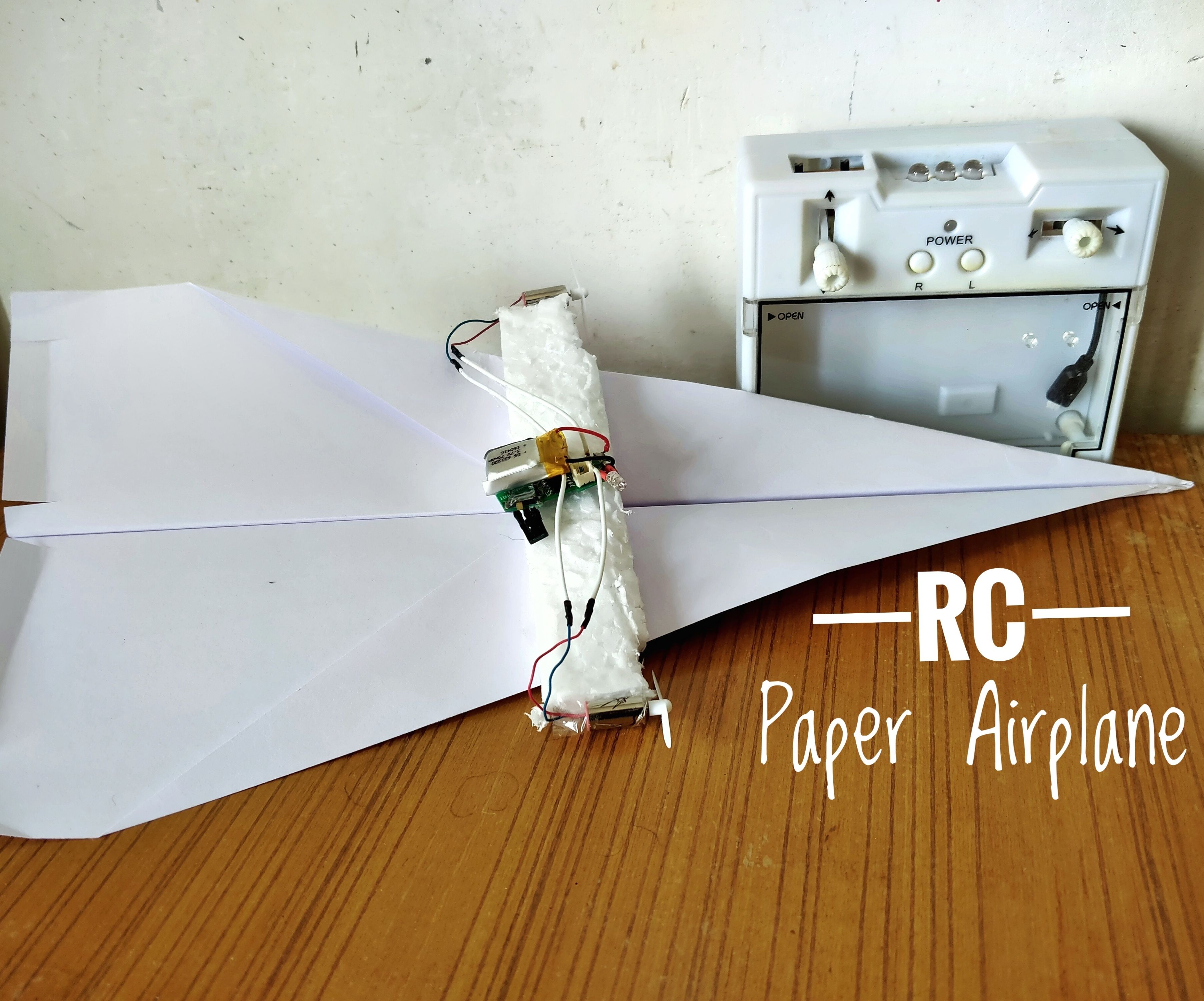 RC Paper Airplane (It Flies!)