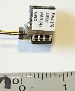 Insanely Small AVR/Arduino Microcontroller Development Board: T402 Atto ...