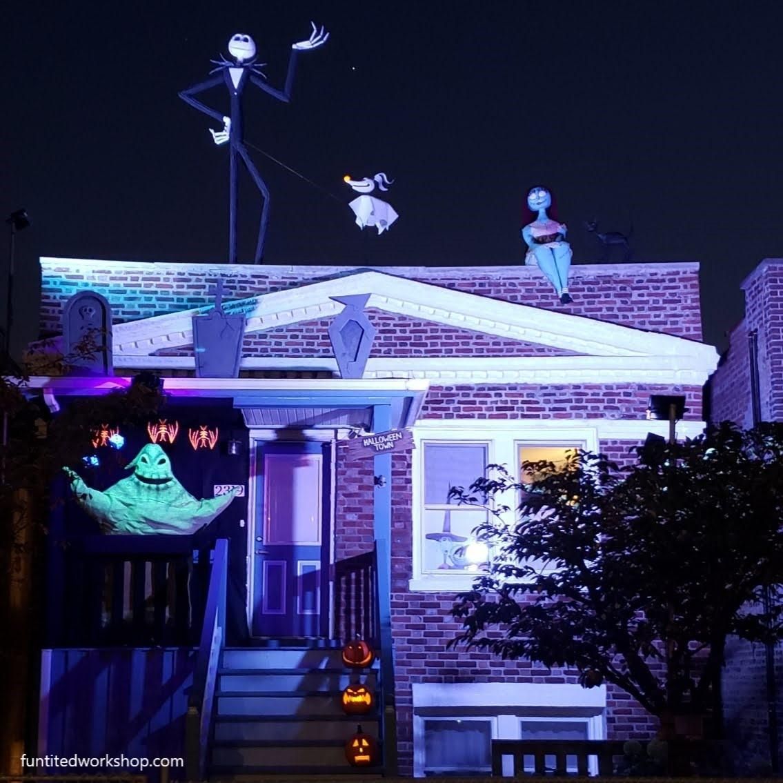 Nightmare Before Christmas Outdoor Halloween Decorations 