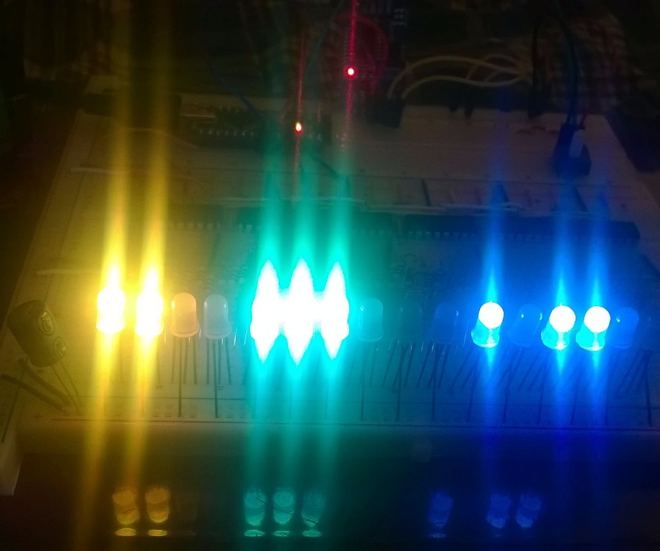 RGB Binary Clock