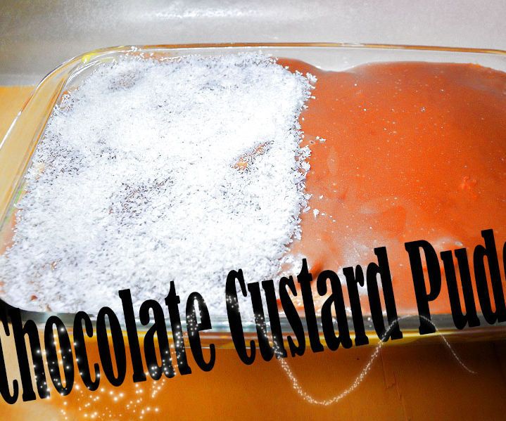 Chocolate Custard Pudding