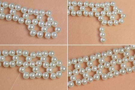Finish the Second Layer Bead Loops