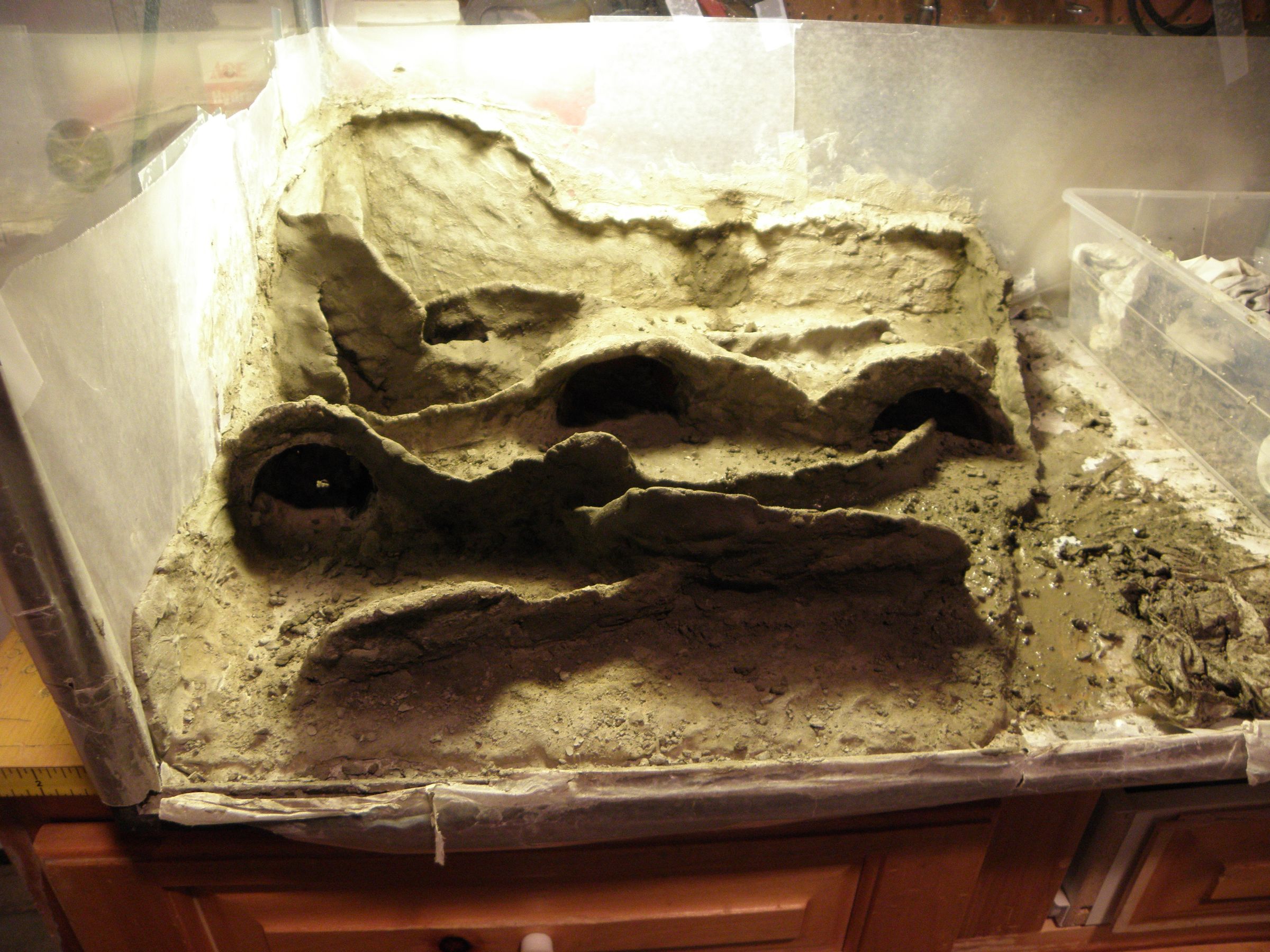 Terrarium / Vivarium Waterproof Rock Work for Frogs and Amphibians 10
