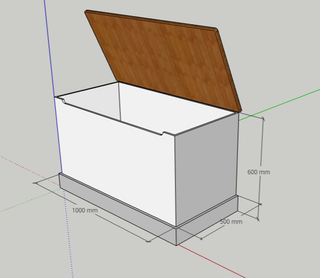 High Quality Plywood Toy Box 10 Steps with Pictures