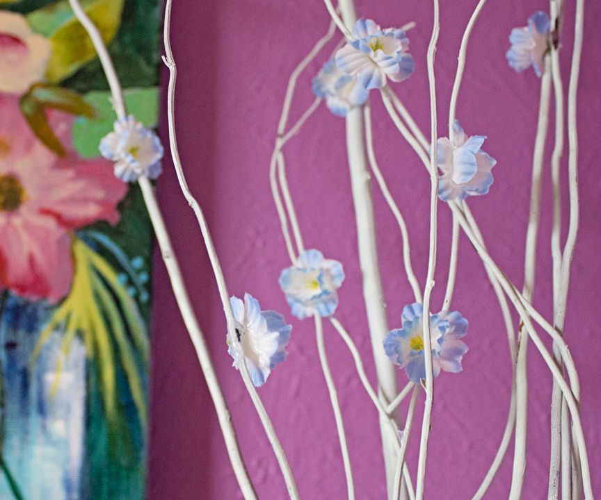 Shabby Flowering Branches