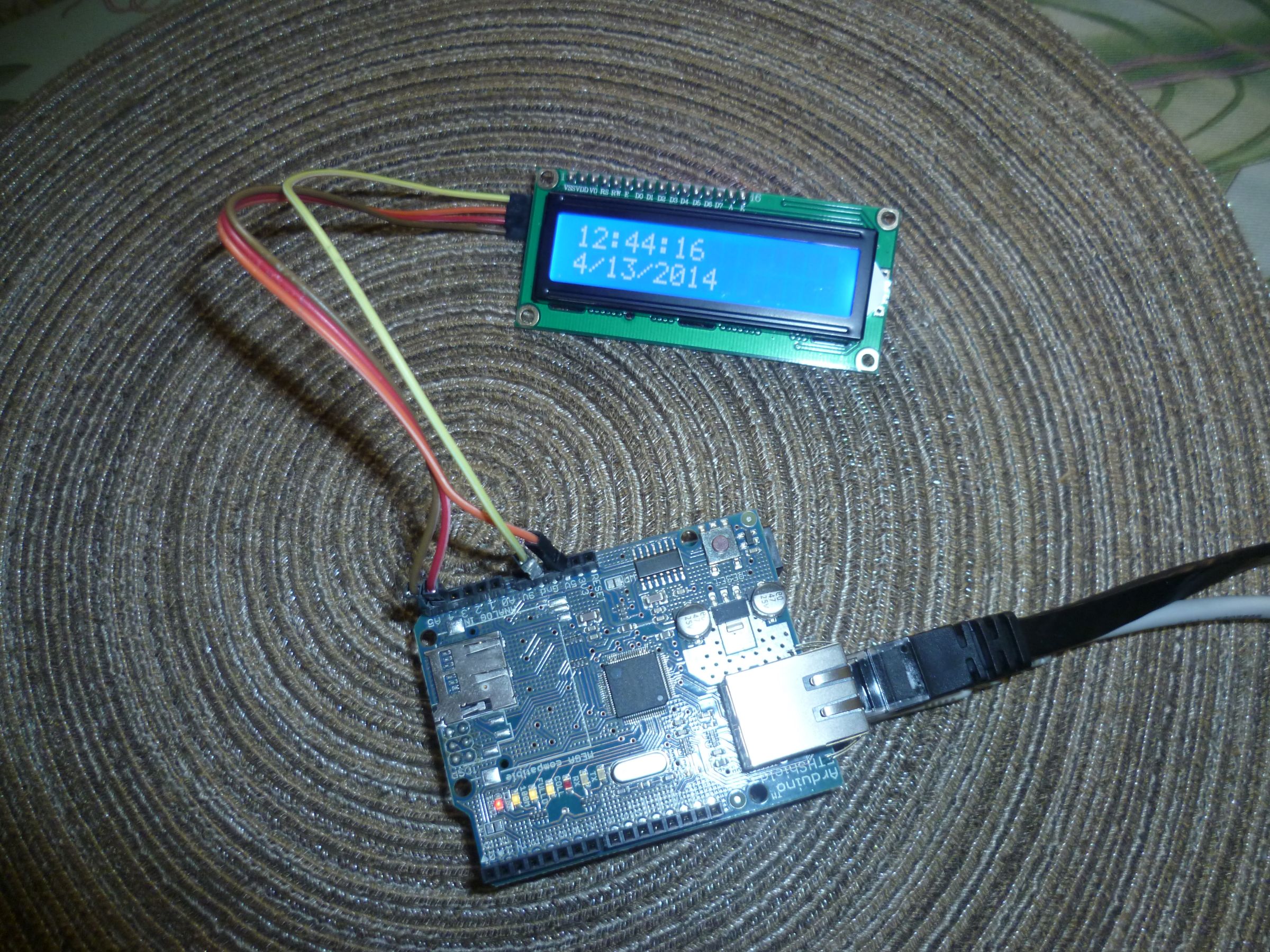 Arduino Internet Time Client