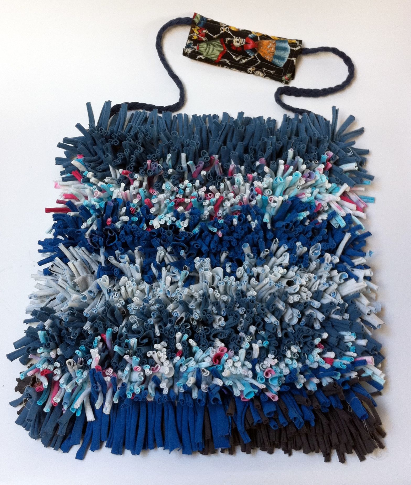 Shag Bag From Recycled T-Shirts
