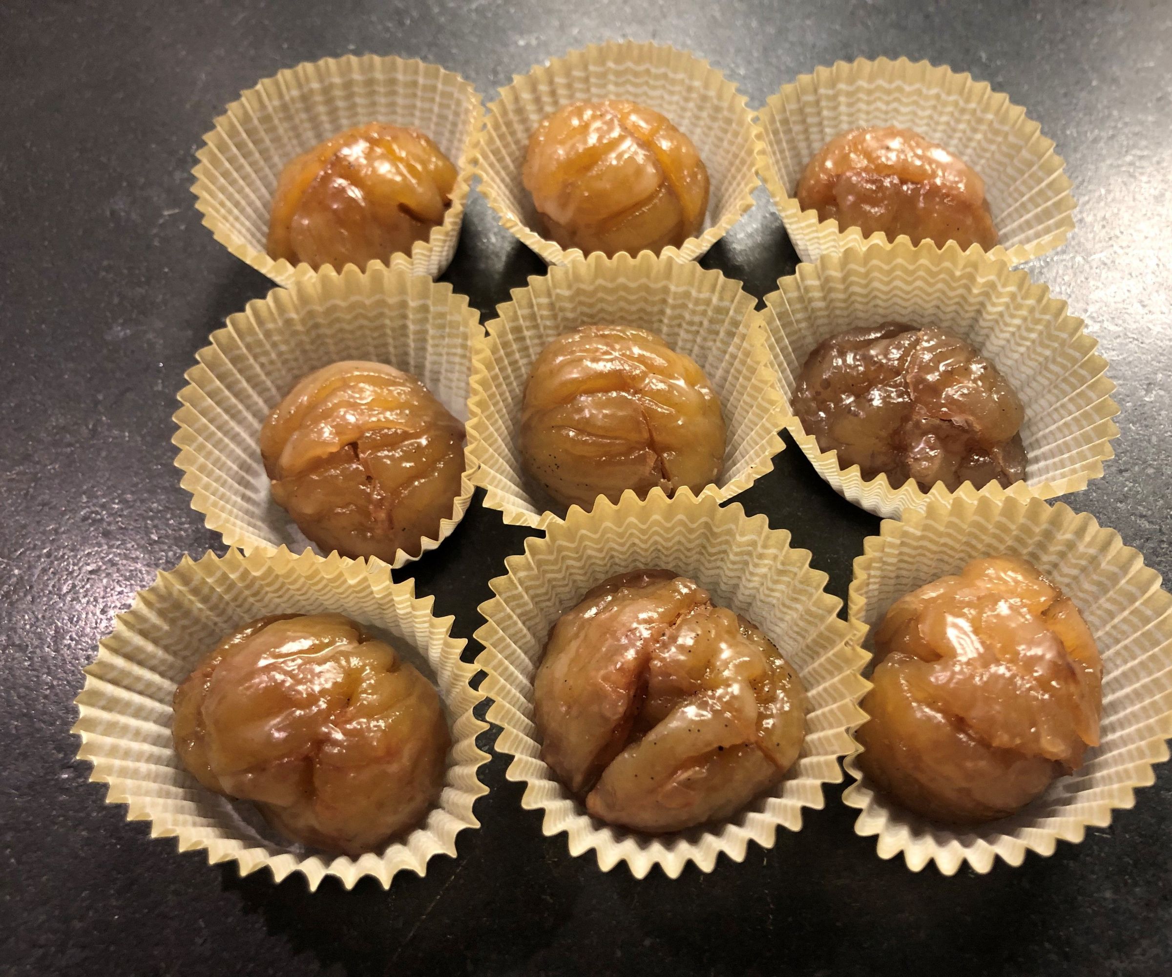 Marron Glacé (Candied and Glazed Chestnuts)