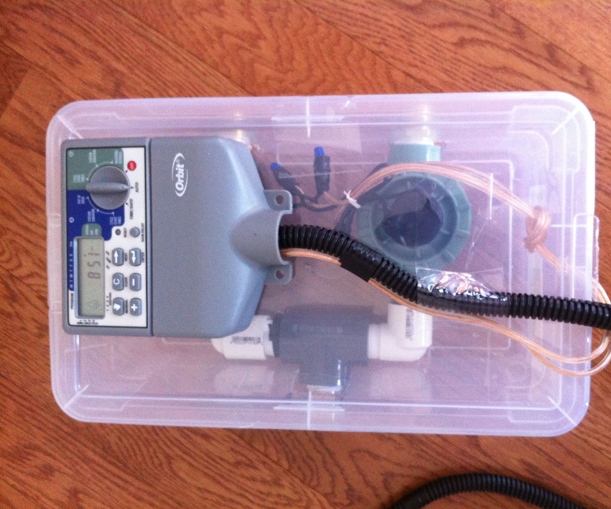 Multi-Zone Programmable Lawn Sprinkler System