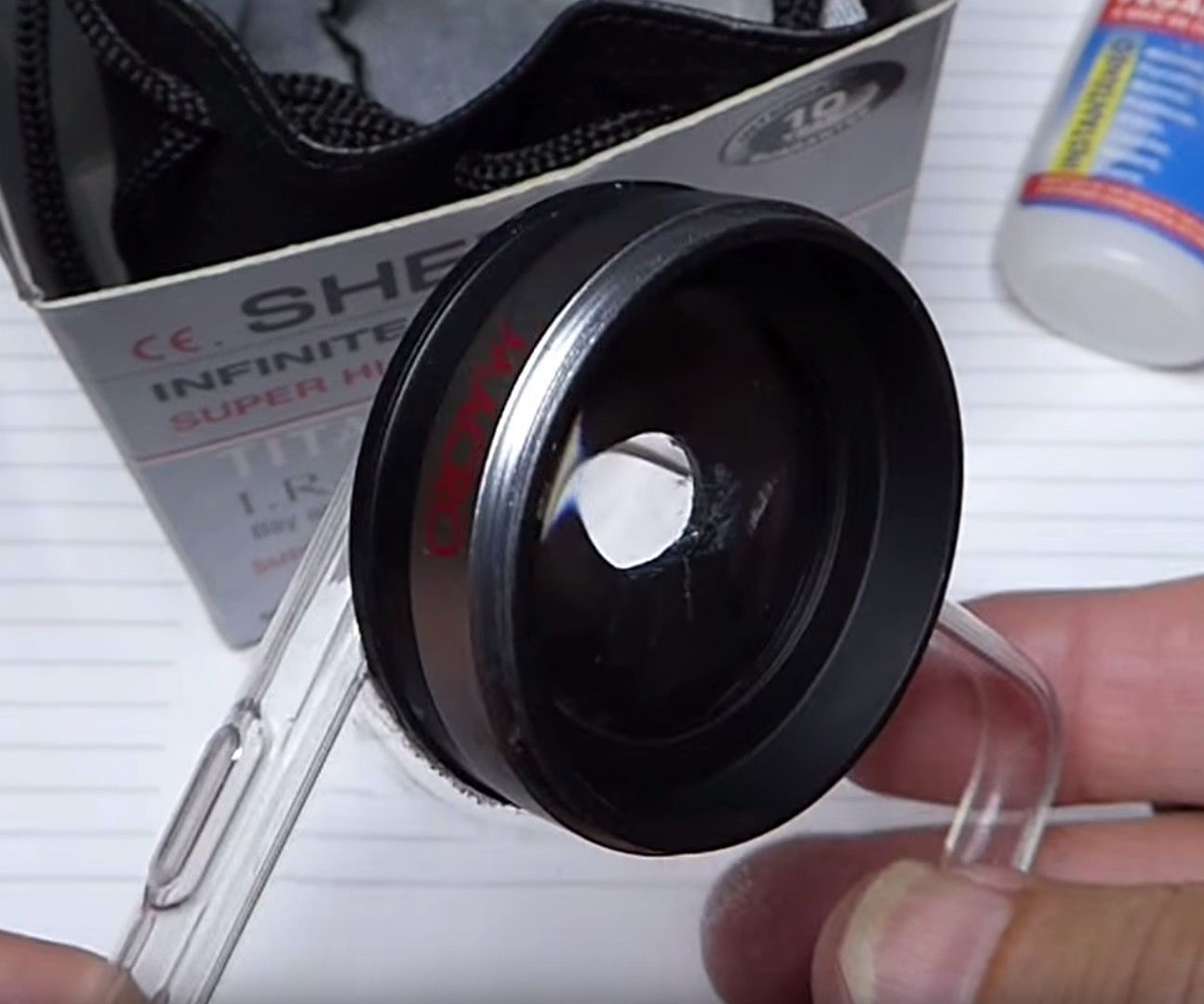 Recycle Your Wide Angle Lens on a Mobile Phone 