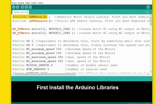 Lfr code for deals arduino