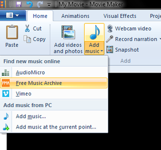 Add Music to Your Movie