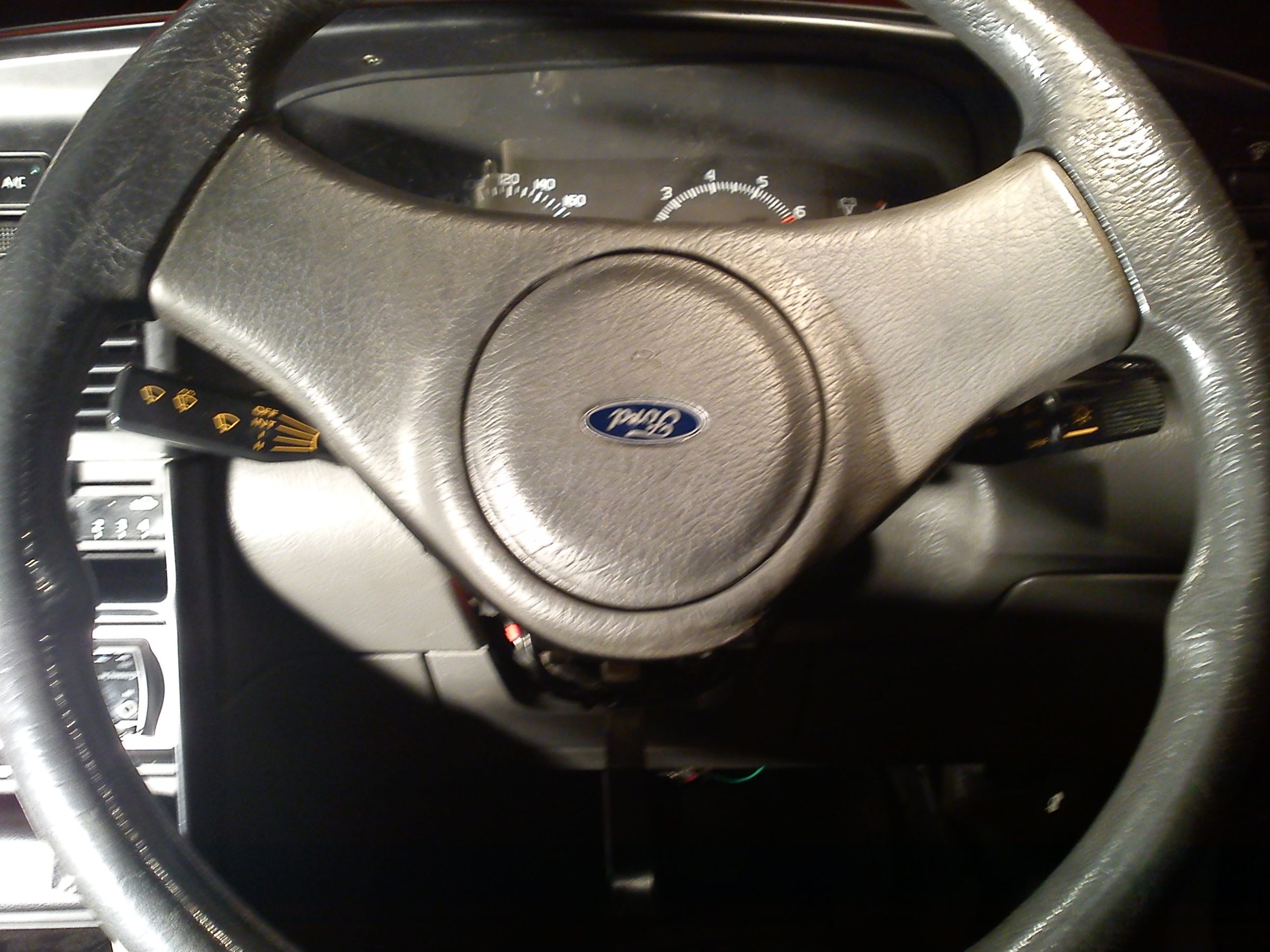 Ford Capri Steering Lock Removal