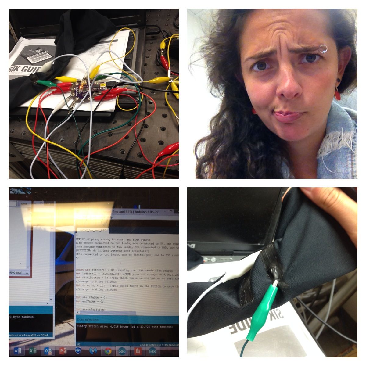 Arm Flex Sensor Sleeve 12 Steps Instructables